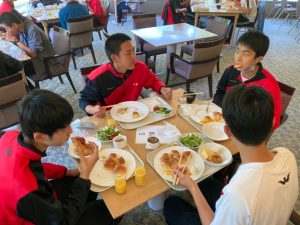 朝食バイキング！