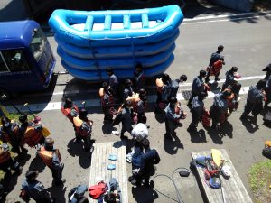 ラフティング帰ってきました