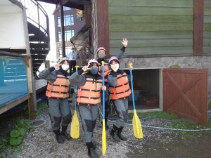 246組ラフティングに出発