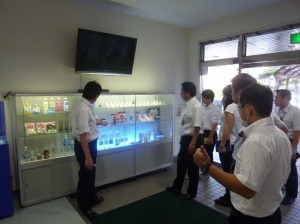 赤穂の工場見学