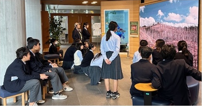 １年生　JICAへ校外学習に行きました