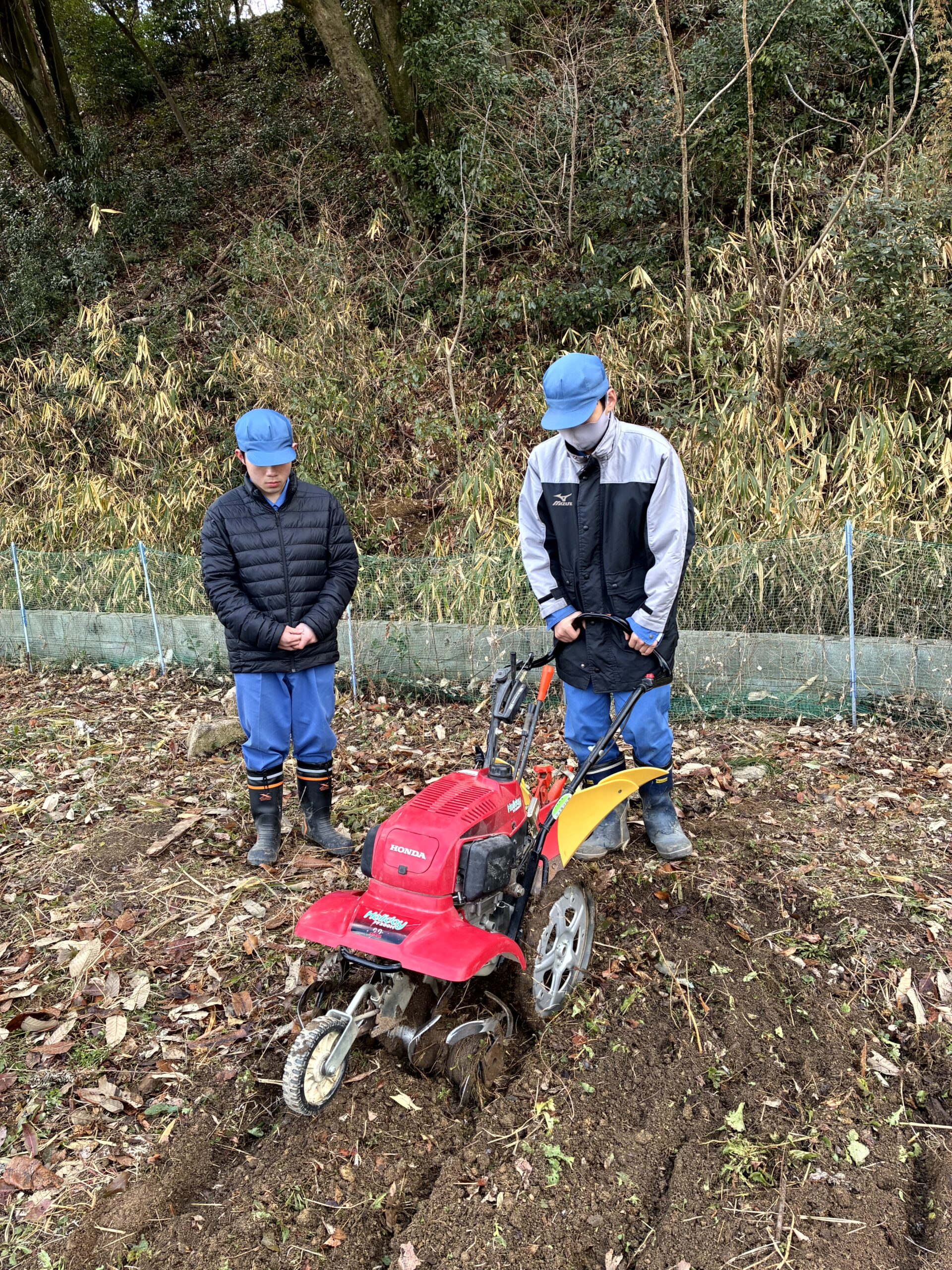 園芸コース耕運機