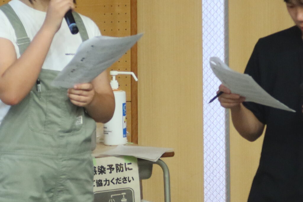 オープンハイスクール予行練習