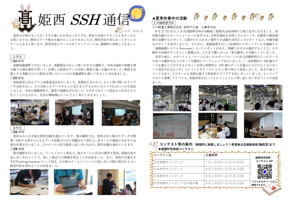 SSH通信 NO.4（2024年度）