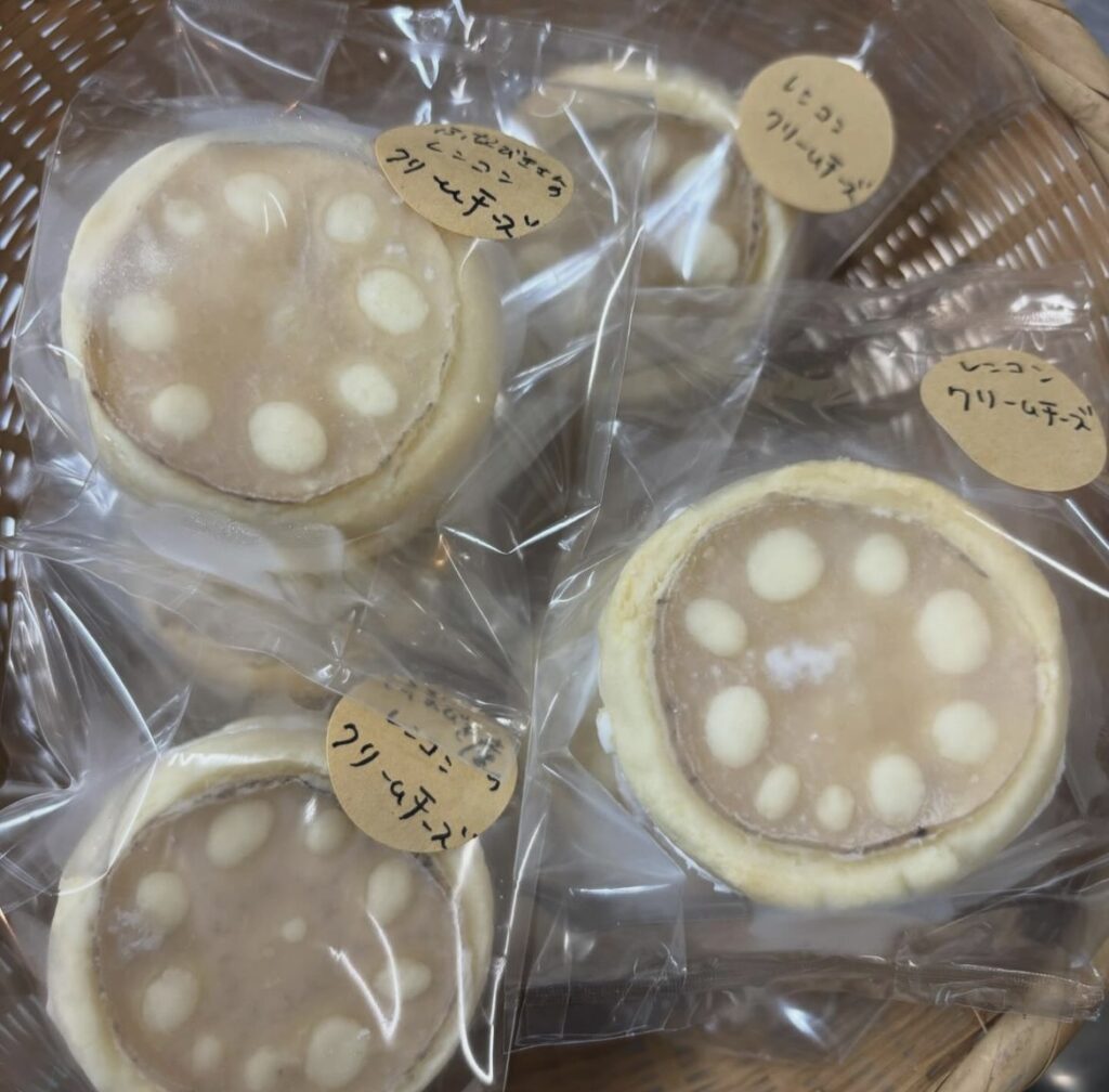 ［たね匙×姫路西高校］姫路れんこんのビスケットサンド