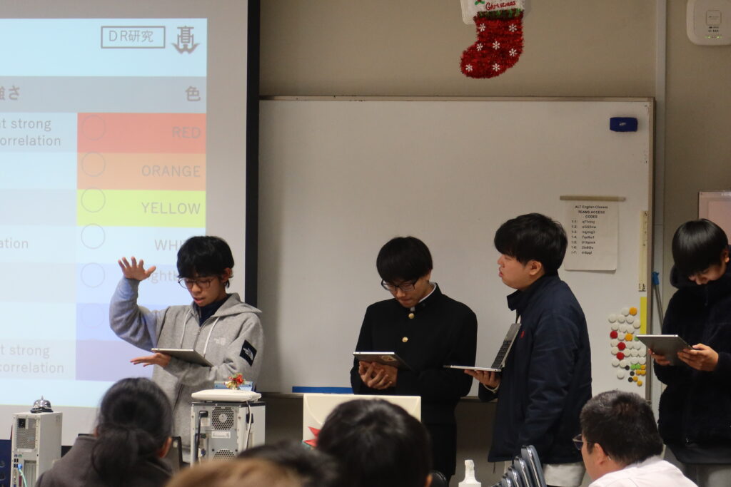 課題研究英語発表会