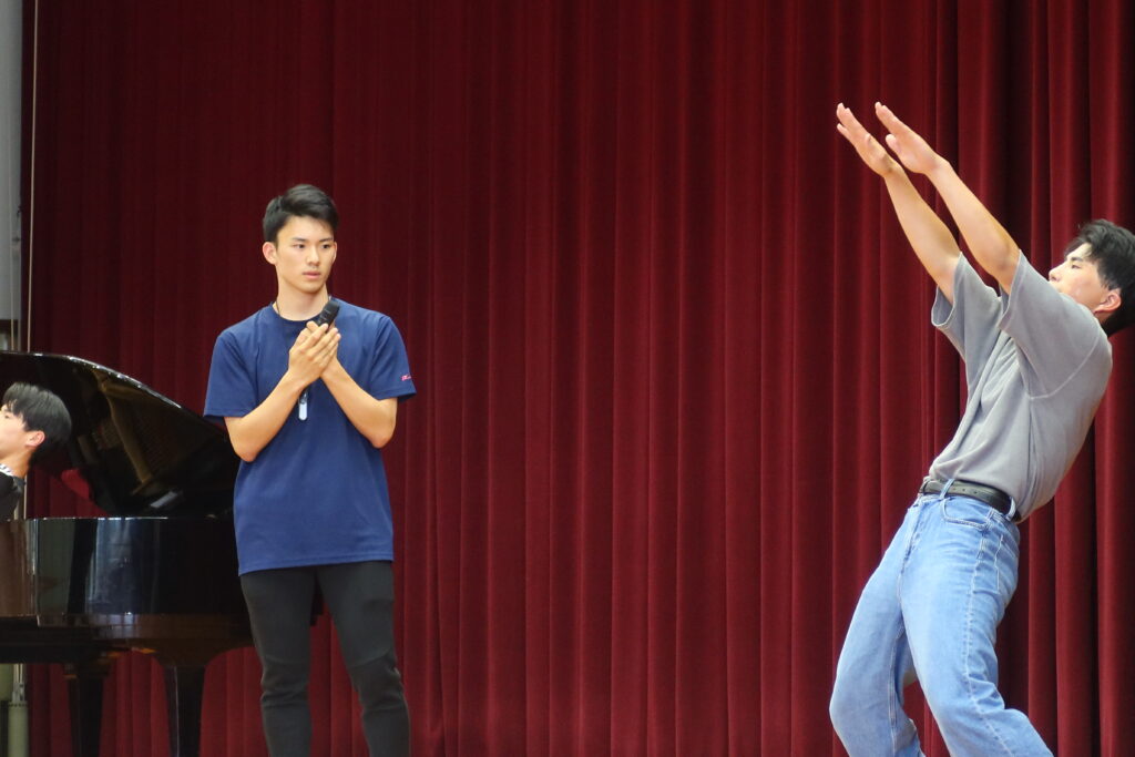 東西大会応援練習