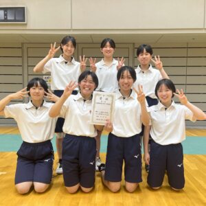 令和7年度姫路市民大会　バレーボール競技　大会報告