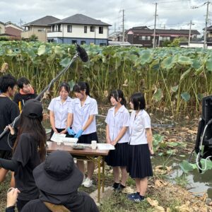 探究活動チームが、ABCテレビ（朝日放送）「旅サラダ」に出演しました