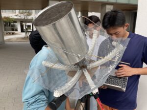 電波天文学研究室訪問