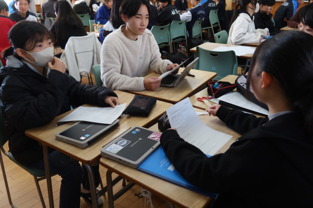 課題研究発表会見学の振り返り