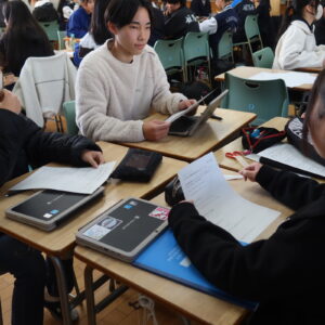 課題研究発表会見学の振り返り