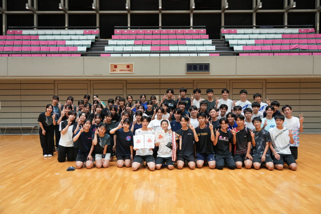 令和８年度県新人バドミントン選手権大会　西播地区大会個人の部　結果報告