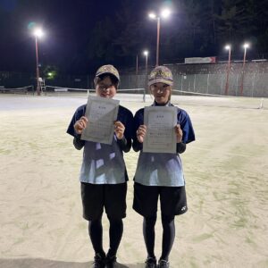 第130回　北播磨地区高等学校　オープンソフトテニス大会　個人戦