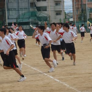 体育大会に向けて②　各学年合同体育