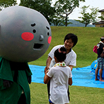 真夏の雪合戦