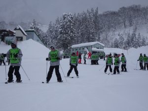 だんだんと上手に滑れるようになってきました