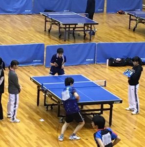 卓球部 神戸市卓球選手権大会 兵庫県卓球選手権大会 兵庫県立伊川谷北高等学校