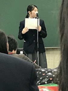 西山さんの朗読