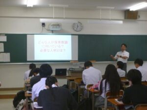 Read more about the article 6/3 「園長講話」特別講義を受講しました