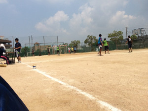 男子ハンドボール部 練習試合 8月7日 日曜日 於 明石西高等学校 兵庫県立明石城西高等学校webサイト