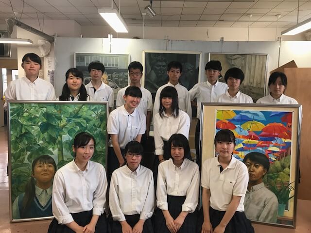 美術部 兵庫県立柏原高等学校