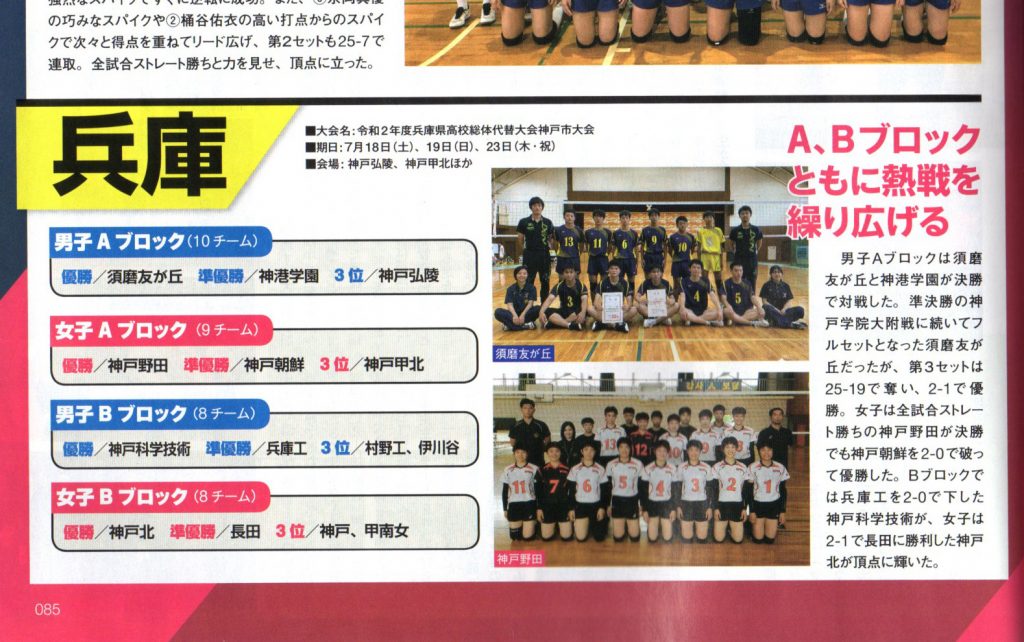 北高 校長室から 234 北高女子バレー部が雑誌に 県立神戸北高校 北高ブログ 北高 校長室から 234 北高女子バレー部が雑誌に 県立神戸北高校 北高ブログ