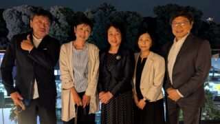 全国高等学校長会への旅
