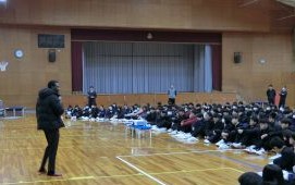 2年生 ミガン・アントニー様講演会