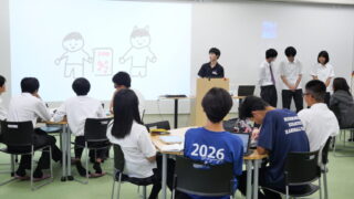 【文理探究科】「プロジェクションマッピング」特別講義を開催！