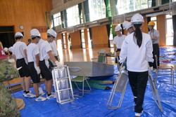 倒壊家屋救出訓練