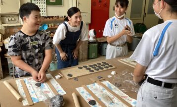 7月3日　70周年記念事業に向けた高等特別支援学校との交流及び共同学習（中学部）