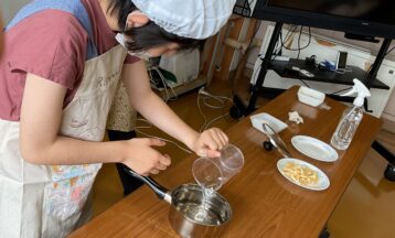 ５月３０日＜高等部２年 家庭A 調理実習＞