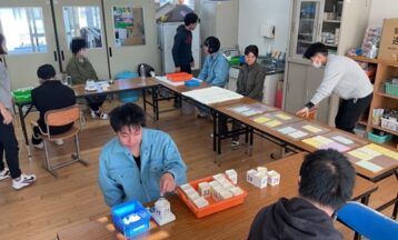 １１月１０日＜高等部１年　校内実習２