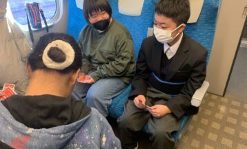 「　修学旅行１日目　」