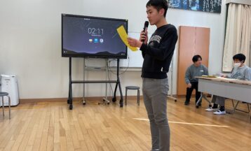 １月１５日　高等部学部集会