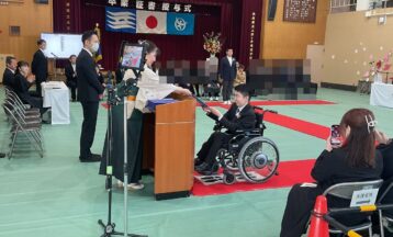 ３月１１日＜　　高等部卒業式　　＞