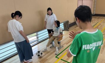 ７月２日　体育の様子