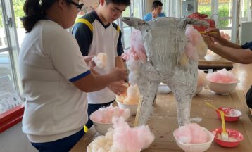 １０月５日＜高等部１年 創作祭準備＞