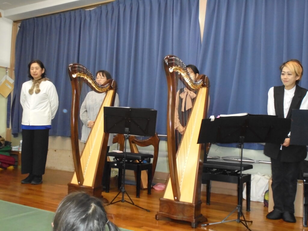 あさごハーパーズさんの演奏会（小学部）