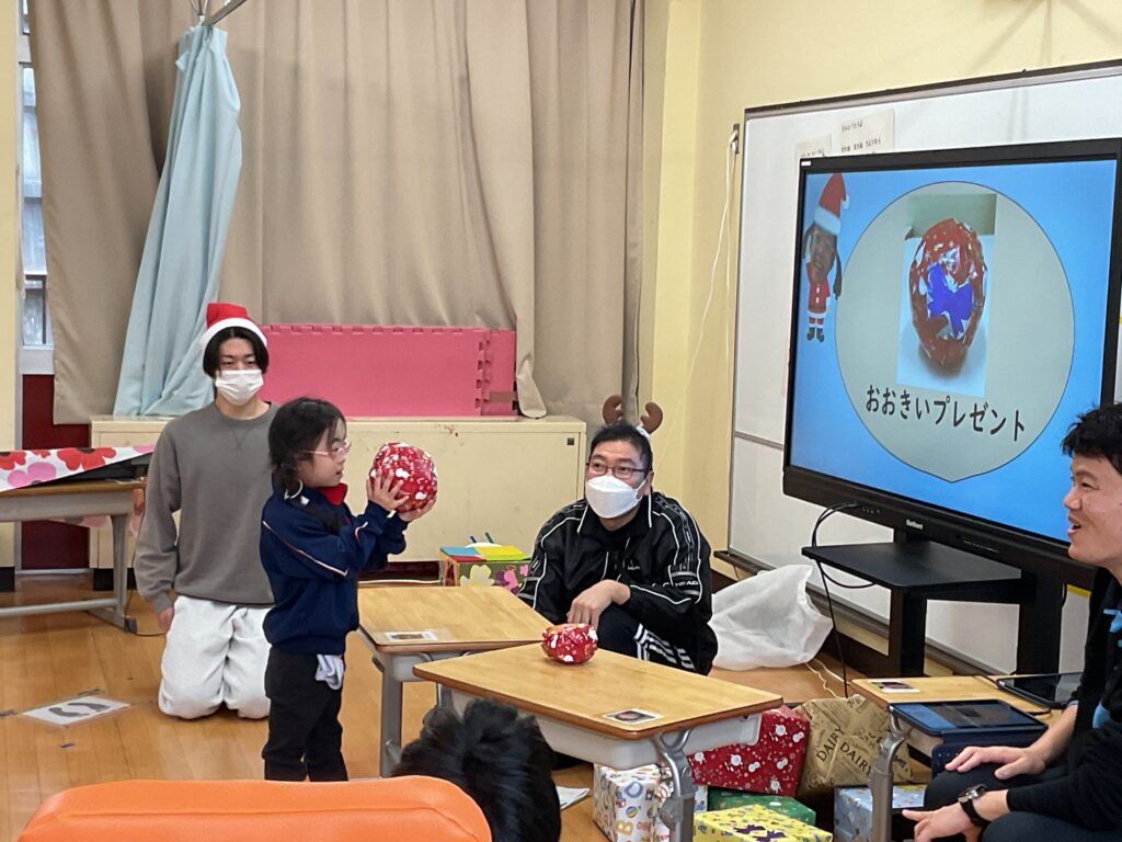 サンタさんがきたよ